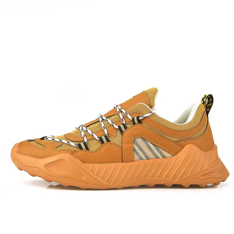 Оригинальная Мужская обувь для бега Disruptor 2 Черные Кроссовки KAYANO Gel 90 Zoom Air 720 дышащие дизайнерские спортивные тройные S 270 прогулочные - Цвет: Цвет: желтый