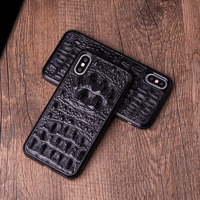 Лаковый чехол для телефона с крокодиловой текстурой для IPhone X XS Max XR для Apple 5 5S SE 6 6S 7 8 Plus защитный чехол для телефона