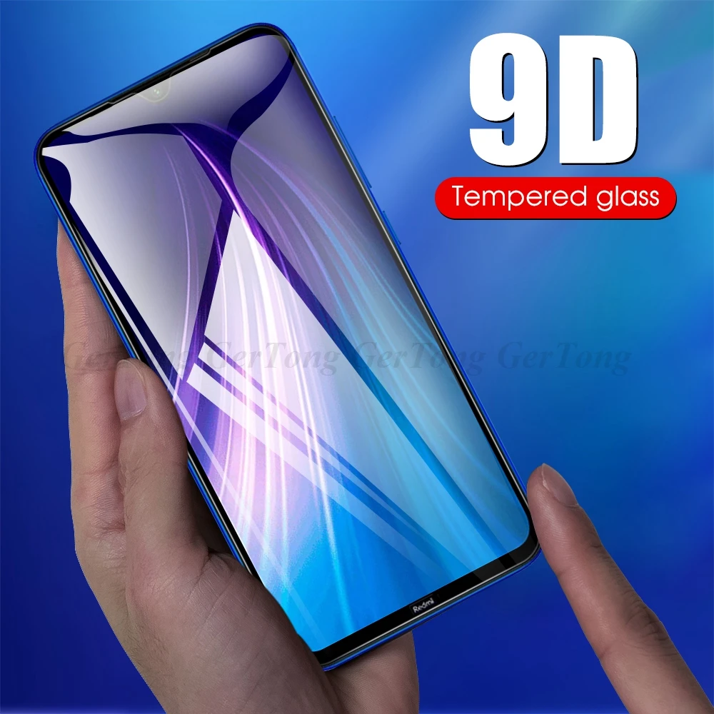 9D 9H Защитное стекло для Xiaomi Redmi Note 8T защита экрана из закаленного стекла для Redmi Note 8 Pro 8A 8 Защитная пленка для экрана