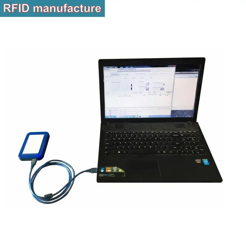 Uhf rfid Бирка ПВХ ПЭТ пассивное Считывание/запись UHF на две карты 13,56 МГц длинный rfid считыватель Impinj R2000 чип rfid считыватель писатель