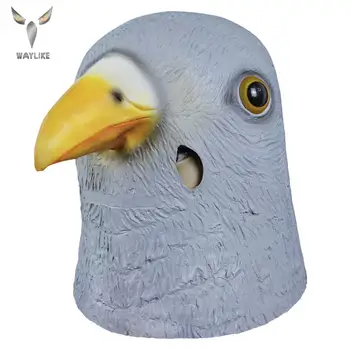 

Waylike Pigeon Mask Cute Animal Latex Halloween Mask Animal Costume Theater Mask Novelty Latex Masks