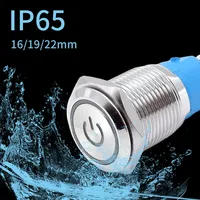 On Off PC Power Metal Waterproof Push Button Switch 12v for Car Ignition Switches Momentary/Latching NC 5V 220V 12 16 19 22 mm - Image 4