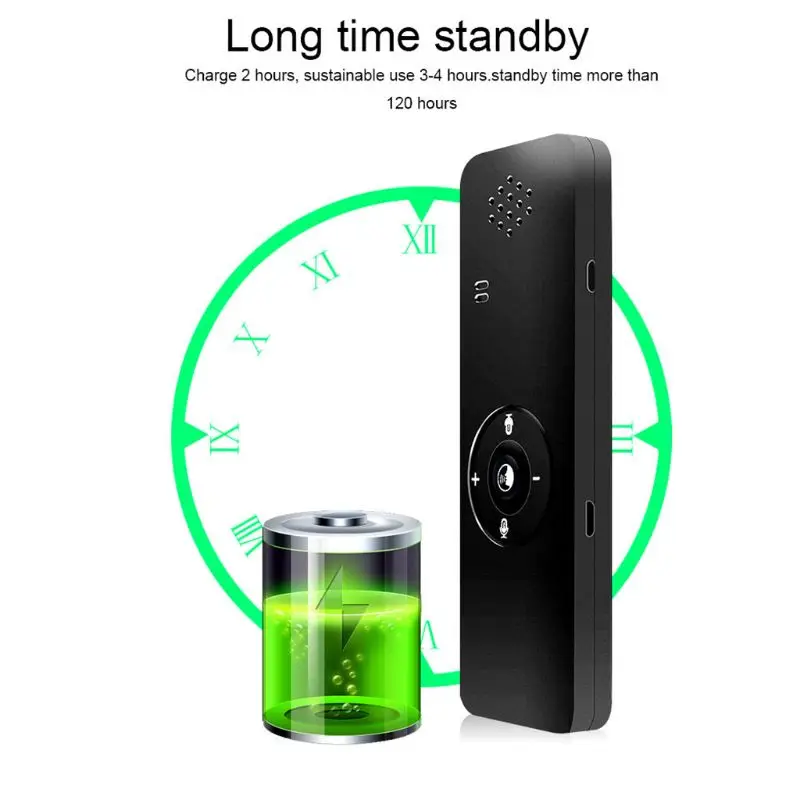 T11 Smart Translation Intelligent Translator 40 Language Instant Voice Device Hot Sale