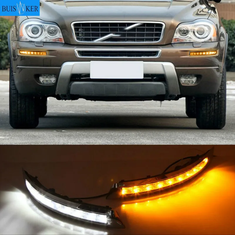 2PCS For VOLVO XC90 2007 2008 2009 2010 2011 2012 2013 DRL Daytime
