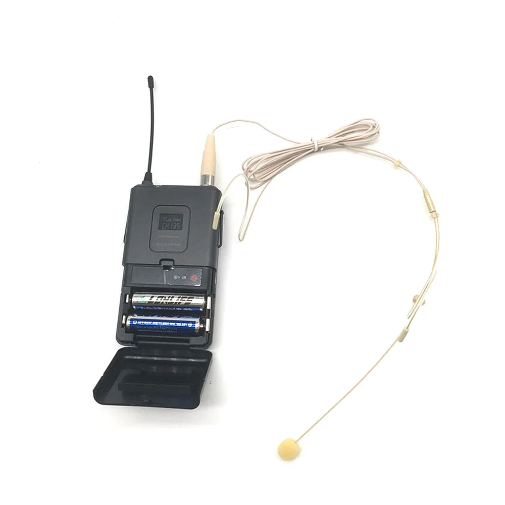 Ручной микрофон беспроводные системы для продажи UHF8 канальный конденсаторный с