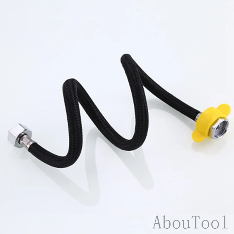 Plumbing Hose 20-80cm Water Inlet Hose Faucet Heater Pipe Kitchen Bathroom Accessories