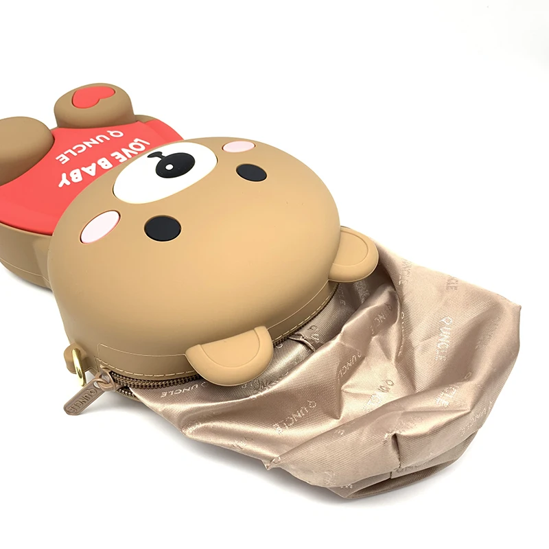 Kopen Q OOM Persoonlijkheid Cartoon Design Mode Siliconen Messenger Bag Mini Messenger Bag Dames Chain Purse Dames Schoudertas Gift