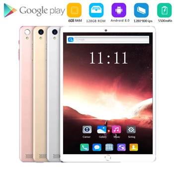 

2020 Hot Seller Android 8.0 10.1 inch tablet Octa Core 6GB RAM 128GB ROM 4G LTE Dual SIM Card Tablets 10.1 1280x800 IPS tablets