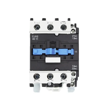 

AC Contactor 40A 3 Pole 220V 380V 50/60Hz Din Rail Mounted 3P 1NO+1NC Normal Open Normal Close