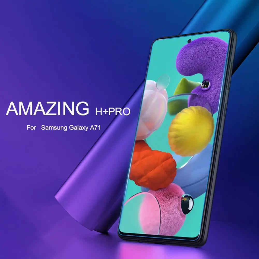 Закаленное стекло Nillkin с полным покрытием для Samsung Galaxy A50/A51/A50s/A70/A71/70s/A30/A30s/A31/A41/A11