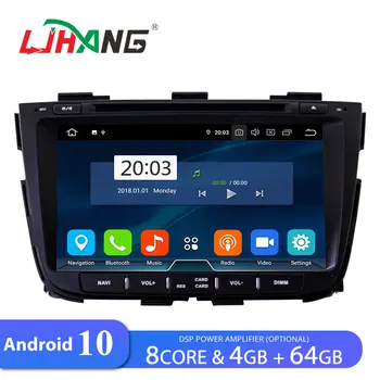 

LJHANG IPS Android 10 Car Radio DVD Player For KIA SORENTO 2013 2014 GPS Navigation WIFI Multimedia 2 Din Car Stereo Video Audio