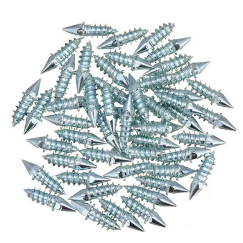 

50pcs Trim Wheel Chains Motorbike Tire Studs Car Motorcycle Nail Anti Slip Accessories Vehicle Off Road Snow Spike Metal Screw