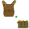 Gilet tactique gilet de Combat militaire plaque transporteur Wargame Airsoft militaire gilet de chasse en plein air armure homme équipement tactique ► Photo 2/6