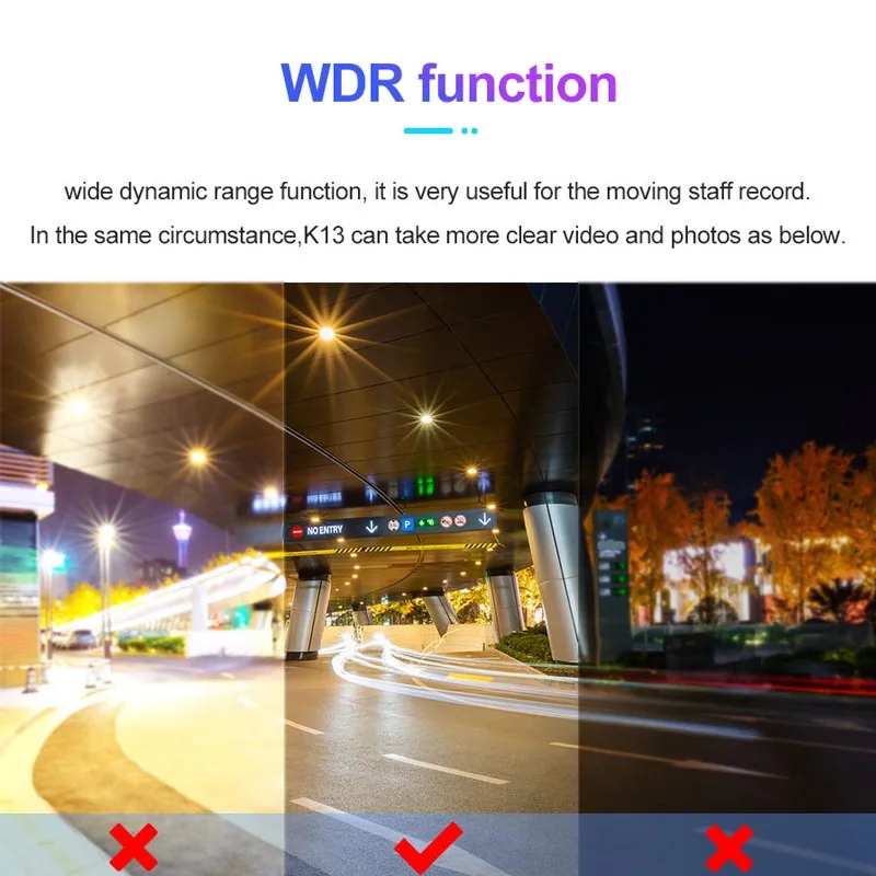 Non Brand FHD 1080P Night Vision Car DVR Camera Dash Cam Dual Record Hidden Video Recorder Dash Camera Parking Monitoring DashCam