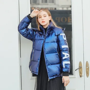 

2019 New Women's Winter Short Women Winter Jacket Cotton Coat Female Down Jacket Cotton Padded Parkas Thick Warm