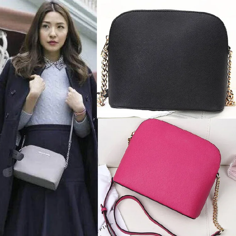 

2018 New Chain Shoulder Bag Women's Korean Version of Sweet Shell Bag