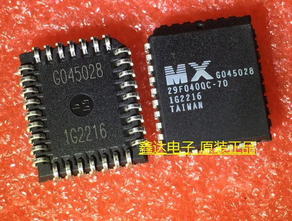 10 шт./лот MX29F040QC-70 PLCC-32