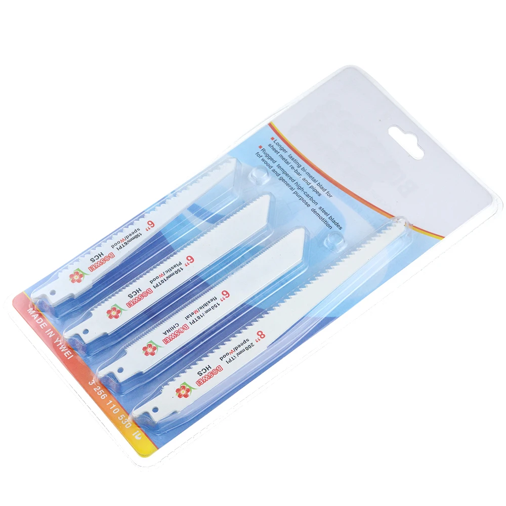 S1122BF Reciprocating Sabre Saw Blades 227mm 9/" For Metal /& Wood Cutting Set H//P