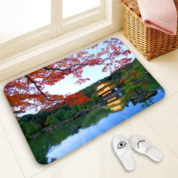 

H-P736 Custom japan#5 Doormat Home Decor 100% Polyester Pattern Door mat Floor Mat foot pad SQ00729-@H0736