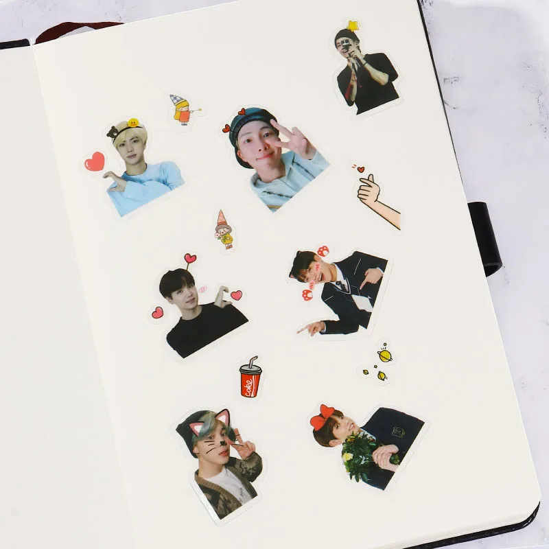 Bangtan Boys Stickers Scrapbook