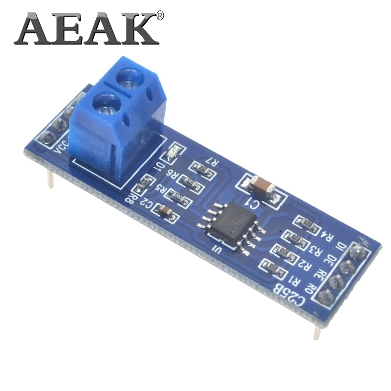 5 шт. модуль MAX485 Φ TTL к RS485 MAX485CSA преобразователя для продуктов Интегрированных