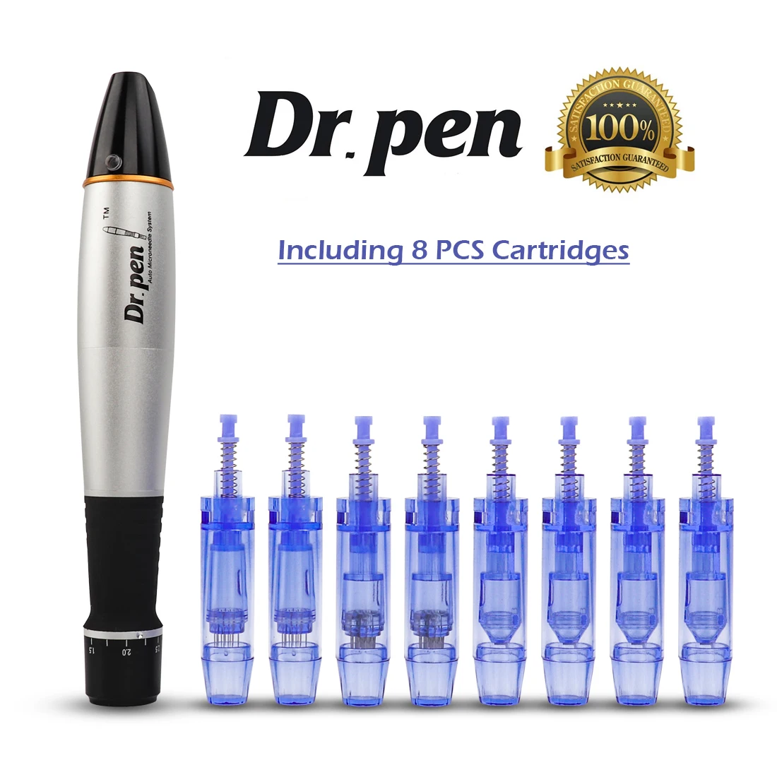 Dr pen beauty машина Микро прокатки системы терапия ручка для ухода за кожей лица иглы Электрический Микро прокатки Дерма системы терапии