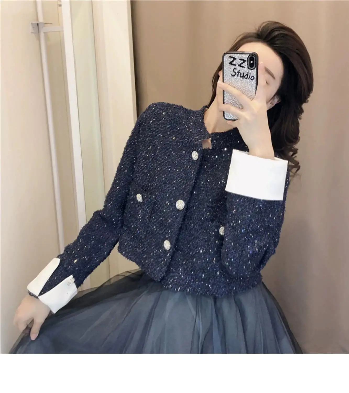 WS12817 Модные женские пальто и куртки Подиумные Роскошные известный бренд Европейский дизайн вечерние женские куртки