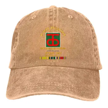 

90th Infantry Div - D Day W SVC Ribbons Neutral Adjustable Baseball Cap