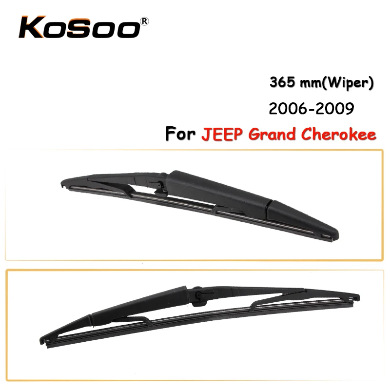 KOSOO Auto Rear Car Wiper Blade For JEEP Grand Cherokee,365mm 2006 2009