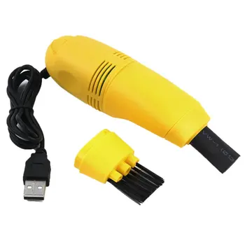 

Mini Computer Keyboard Office Computer Cleaners Keyboard Brush Clean Computer Tools Vacuum Cleaner USB Dust Cleaner Portable