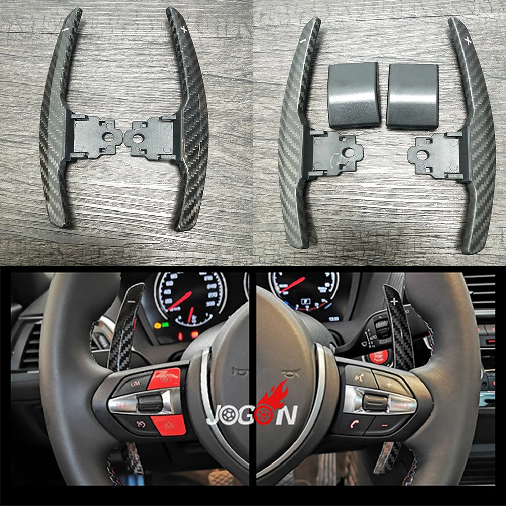 

Steering Wheel Paddle Extension Shifter Replacement For BMW M2 F80 M3 F82 F83 M4 F10 M5 F12 M6 F15 X5M F16 X6M Carbon Fiber
