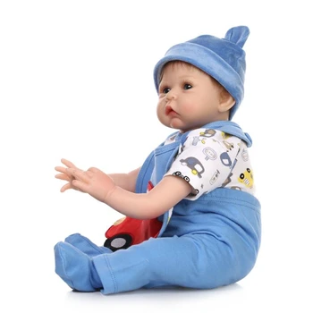 

Soft Silicon Simulation Dolls Newborn Lifelike Lovely Baby Toys Early Childhood R9UE