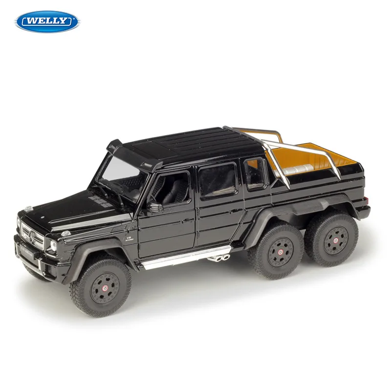 

WELLY 1:24 Mercedes-Benz G63 AMG 6X6 Car sports car machine Simulation Alloy Car Model Collection toy tools