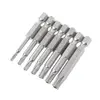 7Pcs Star Drill Bits Screwdriver Magnetic Shank Hand Tools Five-pointed Star Bore T10-T40  ► Photo 2/6