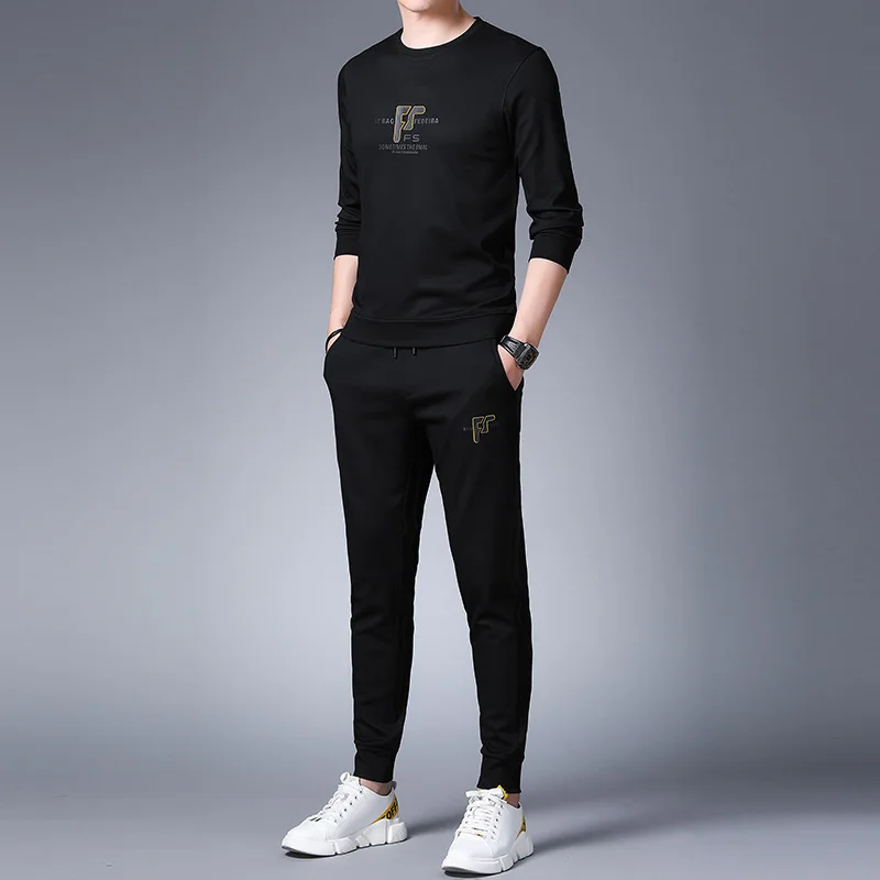 

Resistance Biao 2020 Spring New Style Hoodie Suit Men's Korean-style Slim Fit Sports Set Thin Men's Running bu chao Two-Piece Se