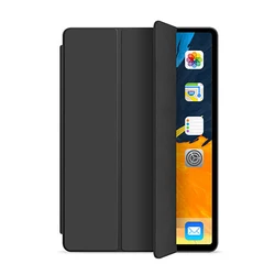 Premium Silicone Smart Cover for iPad Mini - Universal Fit (Black)