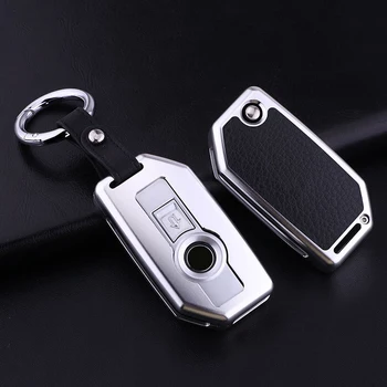 

Aluminum alloy One-click Start Remote Control Package Keyless Start Key Case Holder For BMW K1600 R1200GS R1200R R1200RT LC