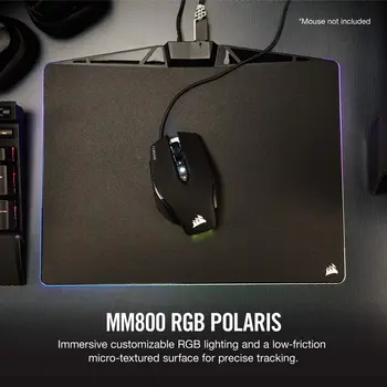 

Corsair Gaming™ MM800 RGB POLARIS Mouse Pad (400mm x 340mm x 35mm)