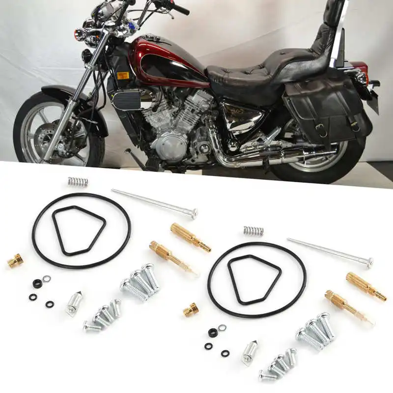 2 комплекта карбюратор Ремкомплект K-1138KKF Carb восстановление подходит для Kawasaki Vulcan