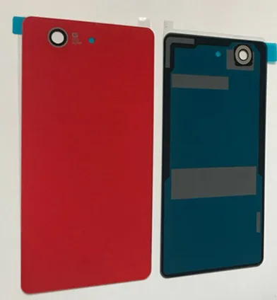 Чехол для SONY Xperia Z3 Compact D5803 D5833 со стеклянным задним корпусом, запасная задняя дверь z3 mini, чехол с аккумулятором и клеем