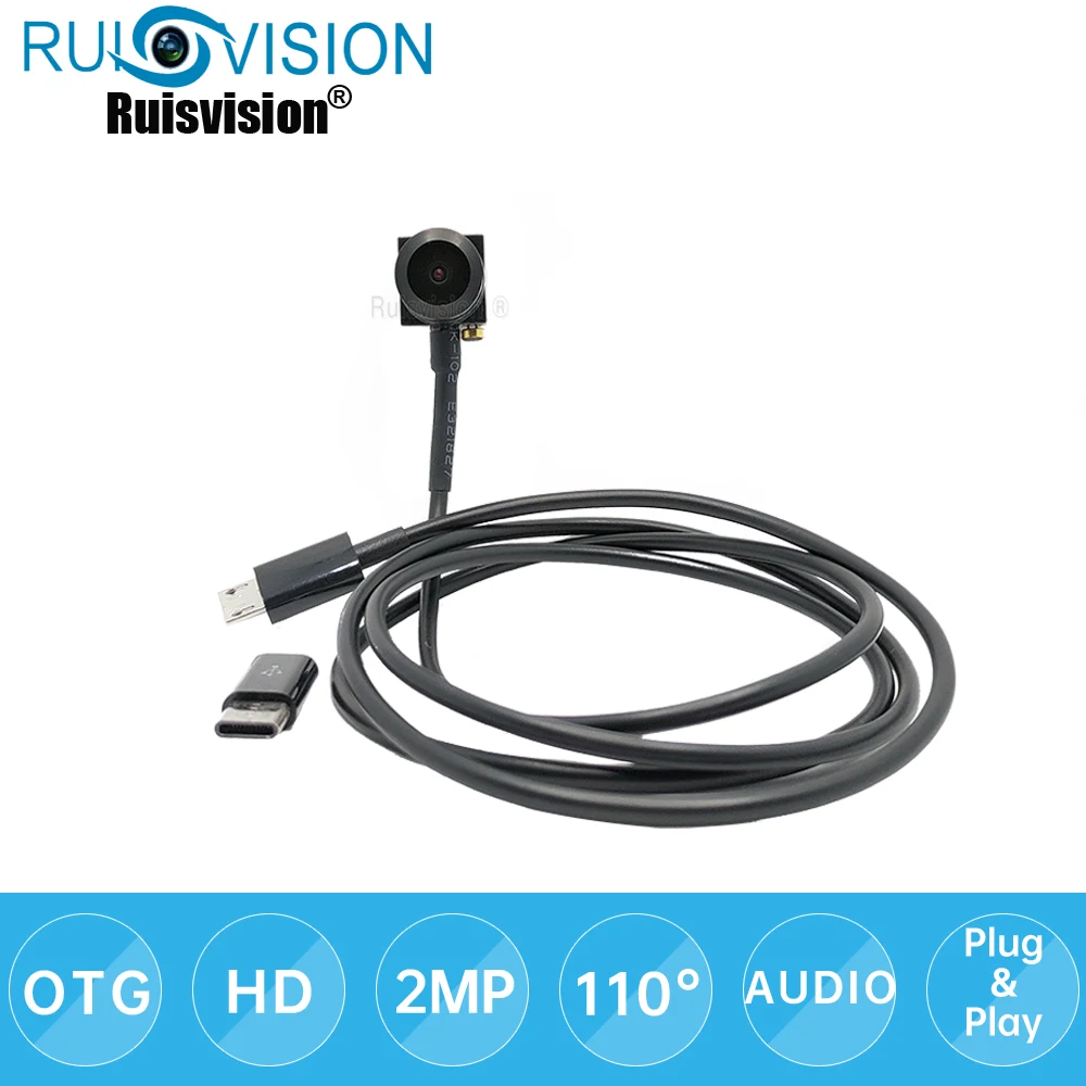 Мини HD 1080P/2MP Android широкоугольная микро USB камера мобильный безопасности OTG видео