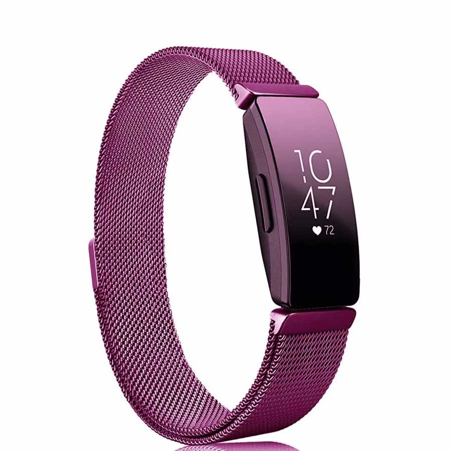 Для Fitbit Inspire HR Band Замена Миланская петля магнитный браслет из нержавеющей стали Betl для Fitbit Inspire аксессуары