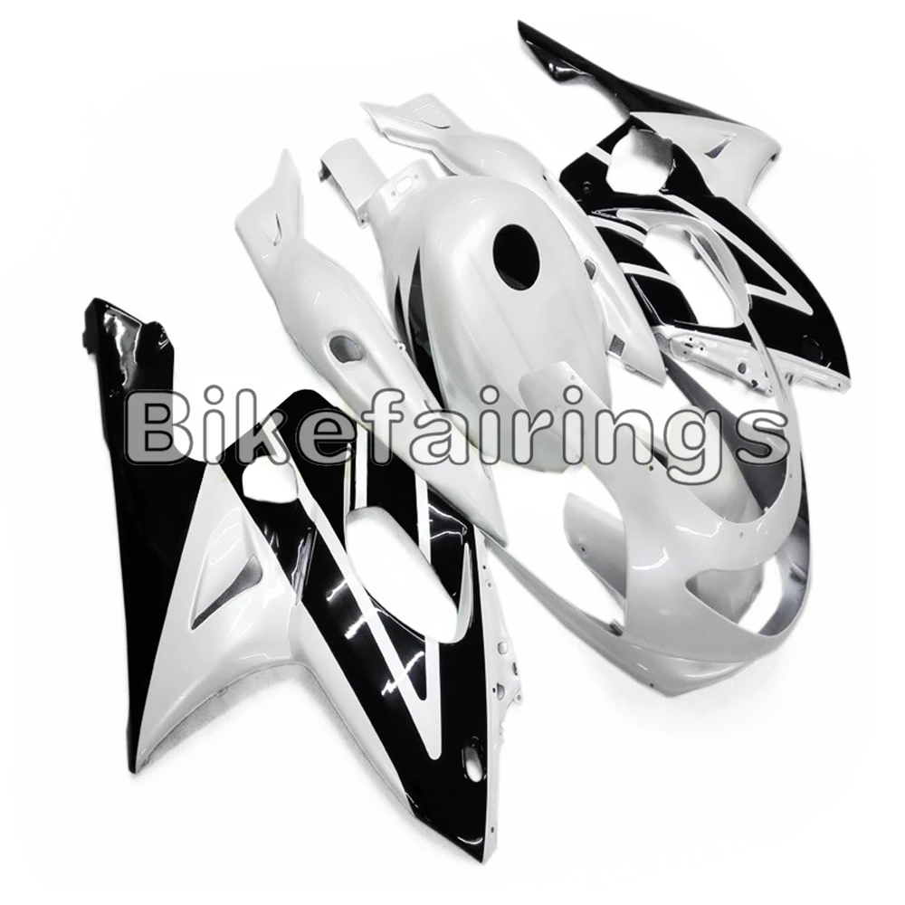 Двигатель кузов комплект для Yamaha YZF600R Thundercat 1997 98 99 00 01 02 03 04 05 06 2007 впрыска ювелирные изделия из жемчуга белого и черного цвета обтекатели