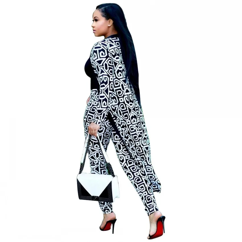 

2019 New African Print Elastic Bazin Baggy Pants Rock Style Dashiki SLeeve Famous Suit For Lady/women coat and leggings 2pcs/se