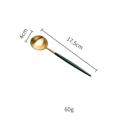 Green coffee spoon KINGLANG Ретро кофейная чашка керамическая чашка Европейский Стиль Маленькая Роскошная Бытовая кружка чашка для воды блюдце набор - Цвет: Green coffee spoon