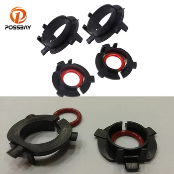 

POSSBAY Car H7 LED Headlight Bulb Holder Adapter Lamp Base for Hyundai Santa Fe/Grand 2009-2017 LED Headlight Conversion Base