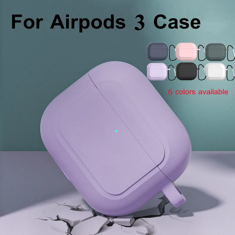 Силиконовый чехол-наклейка для apple Airpods 3 чехол 2021 Bluetooth airpod аксессуары наушников