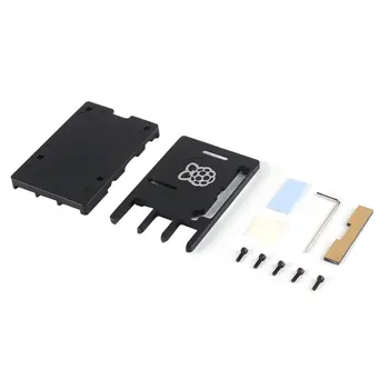 

3B+Ultra-thin Aluminum Alloy CNC Case for Raspberry Pi 3 Mode B3+ Metal Portable Box New Version for 3B+