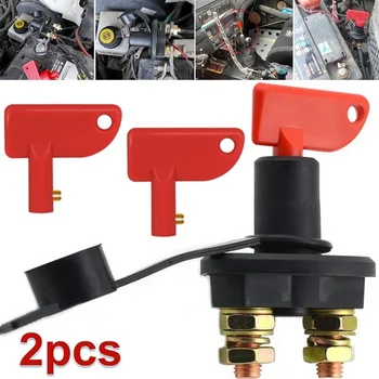 

2PCS Universal Battery Key Cut Off Switch Kill Spare Car Power Isolator