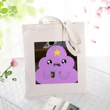 Фиолетовая серия сумки вместительная сумка для покупок сумка на заказ Печать логотипа холст текст DIY ежедневное использование экологическая многоразовая утилизация